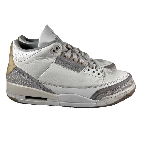 Nike Air Jordan 3 Retro SE Craft Ivory Athletic Basketball Shoes Men's Size 13 - Picture 1 of 8
